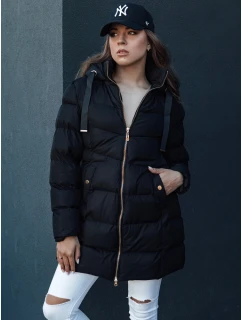 Dámska zimná bunda s kapucňou GABRIELLE black FashionStreet TY4366