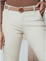 Dámské kalhoty mom fit light beige Dstreet model 21982212 - FashionStreet