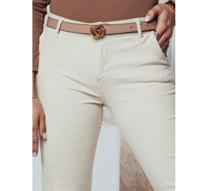 Dámské kalhoty mom fit light beige Dstreet model 21982212 - FashionStreet
