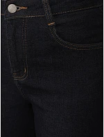 Jeansy damskie z wysokim stanem granatowe model 22120956 - FashionStreet