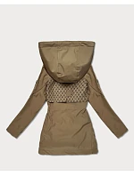 Dámska khaki bunda s monogramom Goodlookin (KK60412-2#) Dámska khaki bunda s monogramom Goodlookin (KK60412-2#)