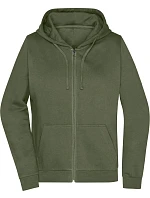 JN 755 Dámská mikina s kapucí model 22489435 olive - Daiber