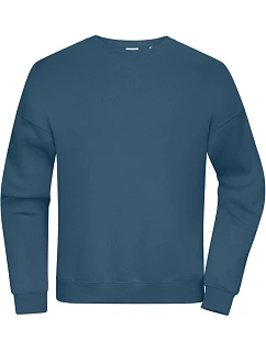 Daiber 8042 Ťažká unisex mikina v oversize strihu 02.8042 dusty blue