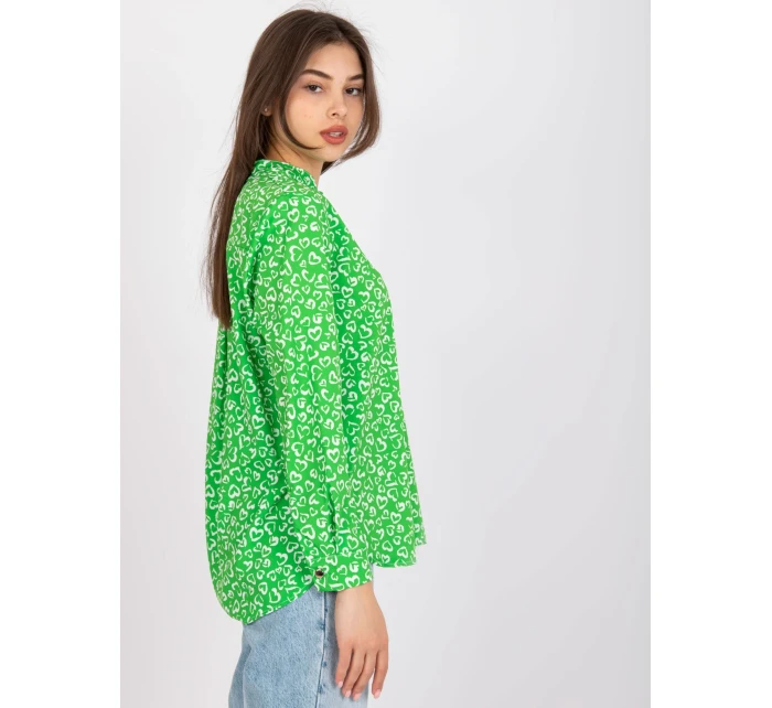 Halenka DHJ BZ model 17195311 zelená - FPrice Halenka DHJ BZ model 17195311 zelená - FPrice