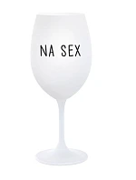 NA SEX - pohár na biele víno 350 ml