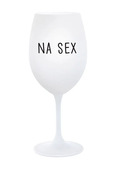 NA SEX - pohár na biele víno 350 ml