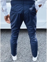 Pánské tmavě modré chinos kalhoty Dstreet model 21977281 - FashionStreet