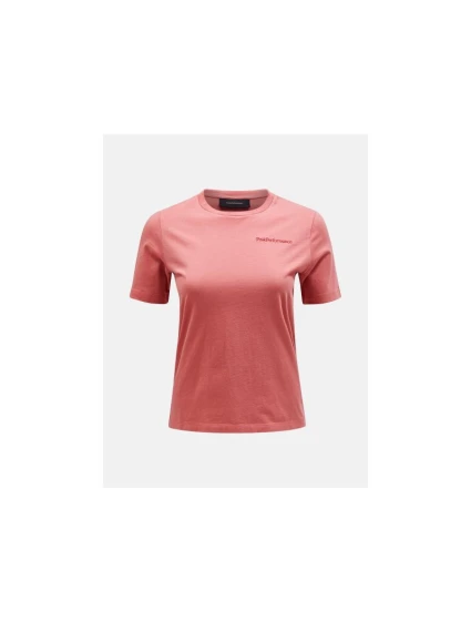 T-Shirt Peak Performance W Original Small Logo Tee różowy T-Shirt Peak Performance W Original Small Logo Tee różowy
