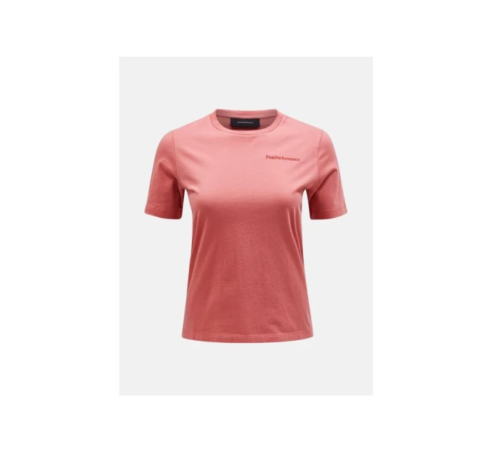 T-Shirt Peak Performance W Original Small Logo Tee różowy T-Shirt Peak Performance W Original Small Logo Tee różowy