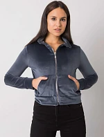 Mikina RV BL 7303.98P tmavo šedá