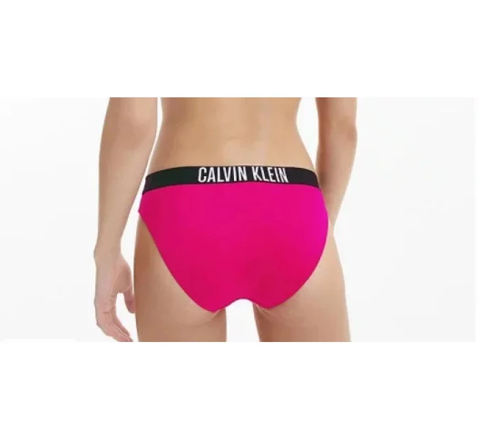 Spodný diel plaviek KW01728 T01 ružová - Calvin Klein Spodný diel plaviek KW01728 T01 ružová - Calvin Klein