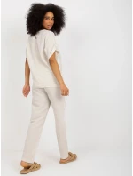 Dámsky set WN KMPL VE41/42.05 Light beige - Rue Paris