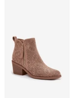 Topánky na podpätku model 222514 Step in style Topánky na podpätku model 222514 Step in style