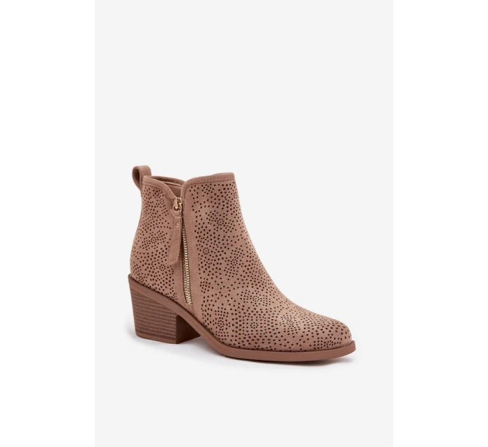 Topánky na podpätku model 222514 Step in style Topánky na podpätku model 222514 Step in style