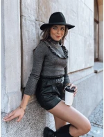 Dámsky sveter NOAH tmavosivý FashionStreet MY1404