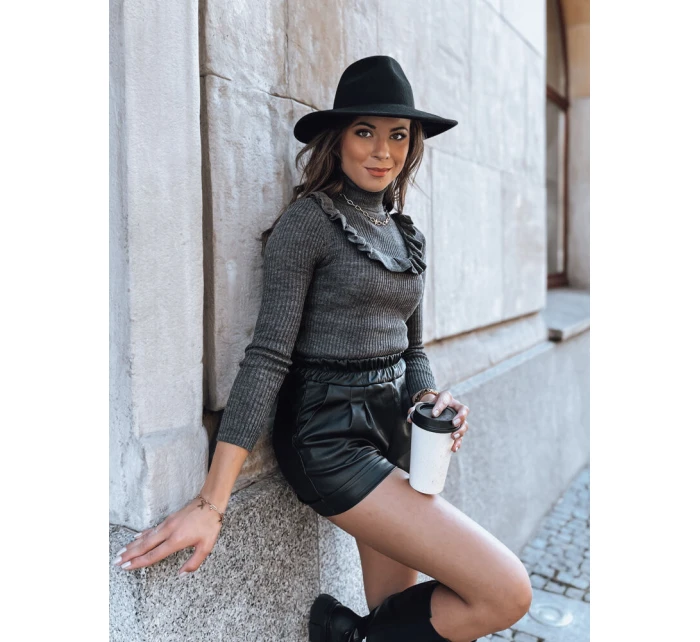 Dámsky sveter NOAH tmavosivý FashionStreet MY1404