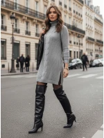 dámský svetr světle šedý Dstreet model 21967096 - FashionStreet dámský svetr světle šedý Dstreet model 21967096 - FashionStreet