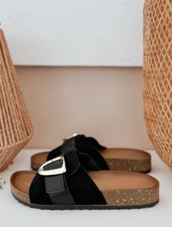 NOLVINA dámske žabky čierne FashionStreet ZY0982