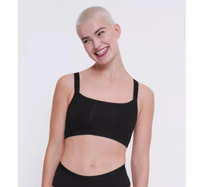 Dámsky top GO Casual Top - BLACK - black 0004 - SLOGGI