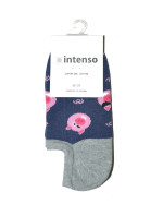 Dámske vzorované ponožky Intenso 1818 Cotton 35-40