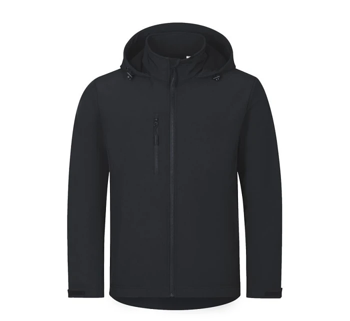 Pánska softshellová bunda Trail (ebony gray)