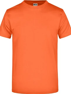 Daiber JN 02 Tričko z těžké bavlny 02.0002 dark orange
