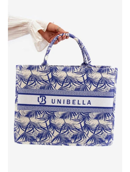 Vzorovaná Velká Kabelka Modrá model 21662131 - Boto