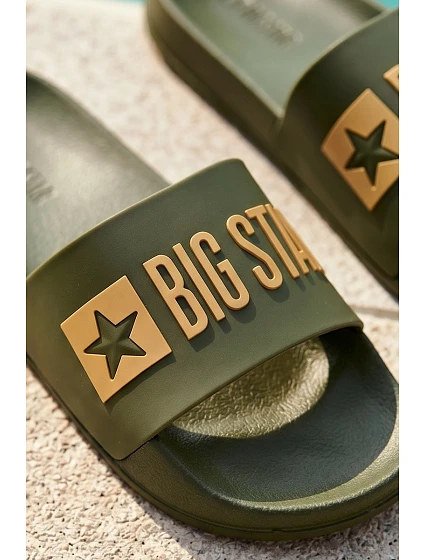 Pánske papuče Big Star SS174360 green Pánske papuče Big Star SS174360 green