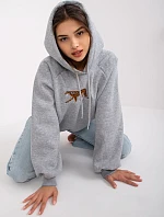 Mikina EM BL 651.99 sivá