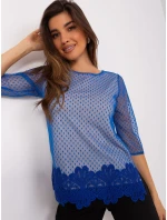 Blúzka LK BZ 506729.63P tmavo modrá Blúzka LK BZ 506729.63P tmavo modrá