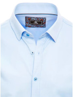 Modré pánske tričko s krátkym rukávom Dstreet KX0985