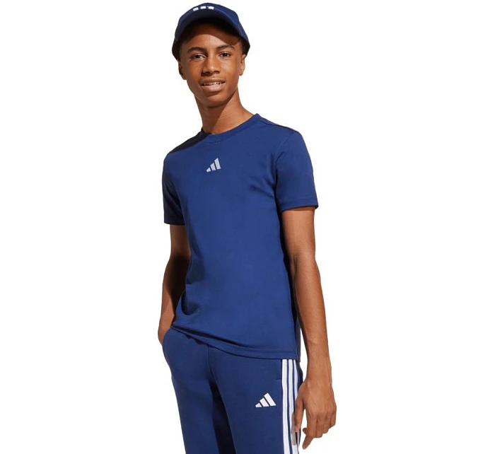 Detské tričko adidas Essentials Tee 160 navy blue JY0613