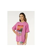 Dámske tričko RIP CURL Hayley O Heritage Tee, ružové Dámske tričko RIP CURL Hayley O Heritage Tee, ružové