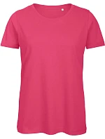 B&C Inspire T /women_° Dámske tričko s strihom Medium Fit z bio bavlny 01.TW43 fuchsiová