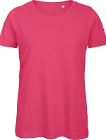B&C Inspire T /women_° Dámske tričko s strihom Medium Fit z bio bavlny 01.TW43 fuchsiová