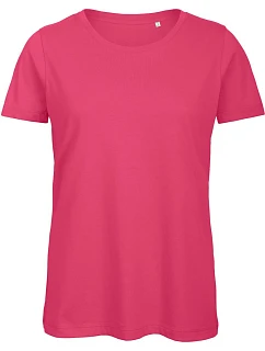 B&C Inspire T /women_° Dámske tričko s strihom Medium Fit z bio bavlny 01.TW43 fuchsiová
