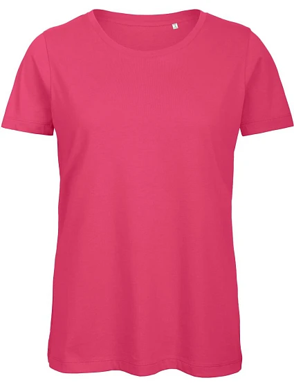 B&C Inspire T /women_° Dámske tričko s strihom Medium Fit z bio bavlny 01.TW43 fuchsiová