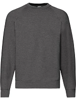 Classic Raglan Sweat mikina dark heather grey model 22537310 - Fruit of the Loom Classic Raglan Sweat mikina dark heather grey model 22537310 - Fruit of the Loom