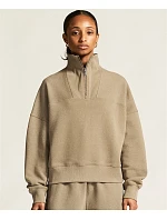 Frequent Hz Sweatshirt W Dámská mikina s 1/4 zipem model 22471728 taupe - Craft Corporate Frequent Hz Sweatshirt W Dámská mikina s 1/4 zipem model 22471728 taupe - Craft Corporate