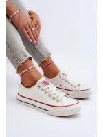 Nízké dámské tenisky Big Star model 21654837 Bílé - Big Star Shoes Nízké dámské tenisky Big Star model 21654837 Bílé - Big Star Shoes