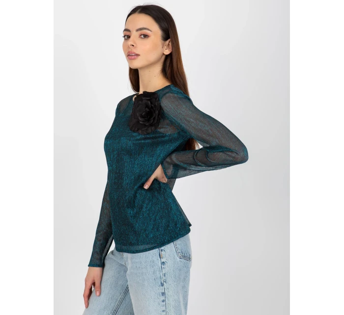 Dámska blúzka a top LK KMPL 506635.54P námornej - FPrice