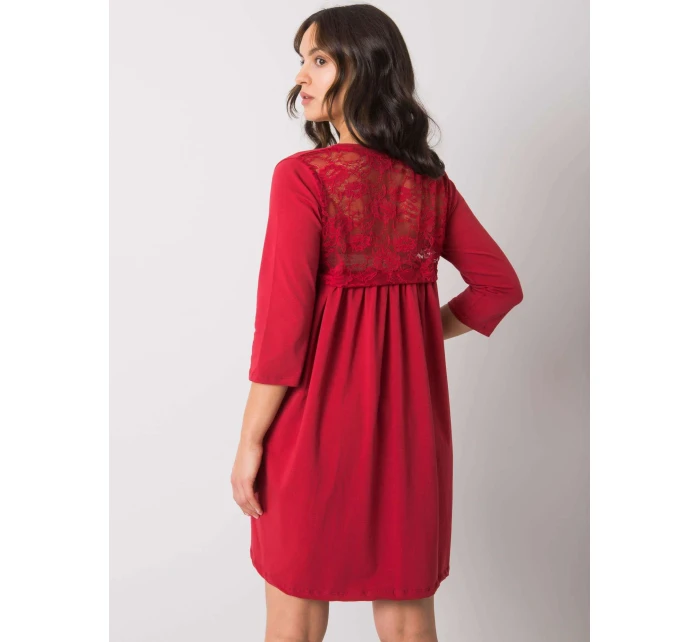 Šaty RV SK model 17293254 tmavě červená - FPrice