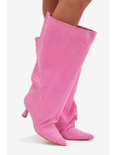 Topánky na podpätku model 225193 Krok vo veľkom štýle