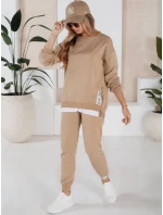 Dámská tepláková souprava beige Dstreet model 21970928 - FashionStreet