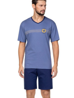 Pánské pyžamo model 15231252 modré - Regina