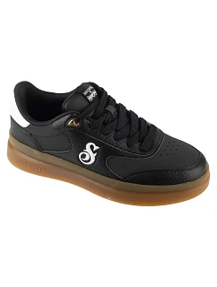 Tenisky Skechers Duraleather Lace Up Snoop Cupsole 251200-BKW, čierne, veľkosť 40