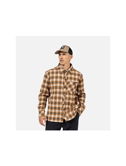 Pánska košeľa ROSSIGNOL RANCH PLAID SHIRT, sivá