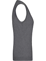 JN 656 Dámská svetrová vesta s výstřihem do V model 22487708 grey heather - Daiber JN 656 Dámská svetrová vesta s výstřihem do V model 22487708 grey heather - Daiber