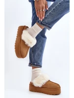 Dámské sněhule na tlusté Camel model 21644664 - Boto Dámské sněhule na tlusté Camel model 21644664 - Boto