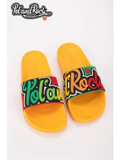 Klapki Pol'and'Rock Festival X Big Star SS174507 Żółte